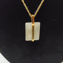 Load image into Gallery viewer, 18K GOLD PLATED PEARL EARRING NECKLACE AND PENDANT SET