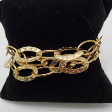 Load image into Gallery viewer, 18K ITALIAN GOLD PLATED 3 IN 1  BRACELET