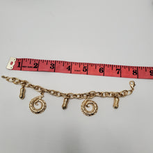 Load image into Gallery viewer, 18K ITALIAN GOLD PLATED CHARM BRACELET