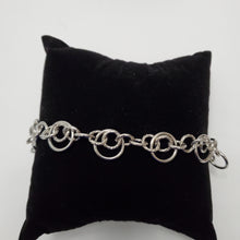 Load image into Gallery viewer, 18K WHITE GOLD PLATED BRACELET