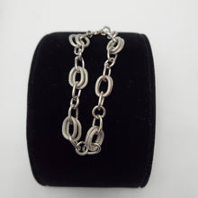 Load image into Gallery viewer, 18K WHITE GOLD PLATED BRACELET