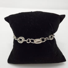 Load image into Gallery viewer, 18K WHITE GOLD PLATED BRACELET