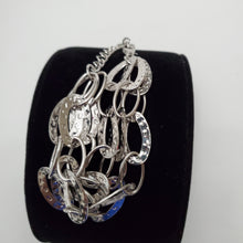 Load image into Gallery viewer, 18K ITALIAN WHITE GOLD PLATED 3 IN 1 BRACELET