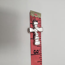 Load image into Gallery viewer, 18K ITALIAN WHITE GOLD PLATED CROSS SIGN PENDEANT