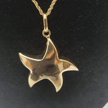 Load image into Gallery viewer, 18K BRAZILIAN GOLD PLATED CHUNKY STAR PENDANT