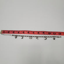 Load image into Gallery viewer, 18K ITALIAN WHITE GOLD PLATED ANKLET