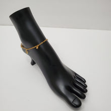 Load image into Gallery viewer, 18K ITALIAN GOLD PLATED ANKLET