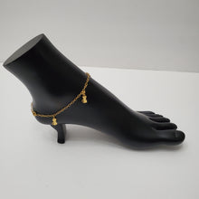 Load image into Gallery viewer, 18K ITALIAN GOLD PLATED CAT ANKLET
