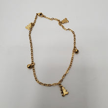 Load image into Gallery viewer, 18K ITALIAN GOLD PLATED SNOW MAN & BALL ANKLET