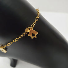 Load image into Gallery viewer, 18K ITALIAN GOLD PLATED DOLPHIN ANKLET