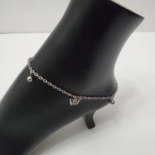 Load image into Gallery viewer, 18K ITALIAN GOLD PLATED BUTTERFLY ANKLET