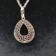 Load image into Gallery viewer, 18K ITALIAN WHITE GOLD PLATED CLIP EARRING, NECKLACE AND PENDANT  SET