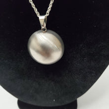 Load image into Gallery viewer, 18K ITALIAN WHITE GOLD PLATED CLIP EARRING, NECKLACE AND PENDANT SET