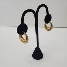 Load image into Gallery viewer, 18K ITALIAN GOLD PLATED HOOP EARRINGS