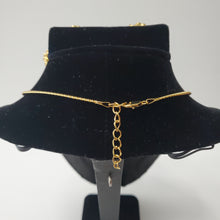 Load image into Gallery viewer, 18K GOLD PLATED ROSE FLOWER EARRING , PENDANT & CORD NECKLACE SET