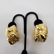 Load image into Gallery viewer, 18K BRAZILIAN GOLD PLATED CHUNKY TWIST HOOP EARRINGS