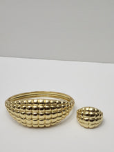 Load image into Gallery viewer, 18K ITALIAN GOLD PLATED BANGLE AND ADJUSTABLE RING