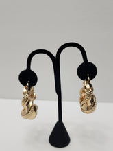 Load image into Gallery viewer, 18K ITALIAN GOLD PLATED CHUNKY TWISTED HOOP EARRINGS