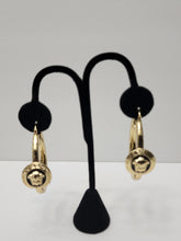 Load image into Gallery viewer, 18K ITALIAN GOLD PLATED CHUNKY HOOP EARRINGS