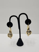 Load image into Gallery viewer, 18K ITALIAN GOLD PLATED CHUNKY HOOP EARRINGS