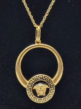 Load image into Gallery viewer, 18K GOLD PLATED EARRING, PENDANT & NECKLACE SET