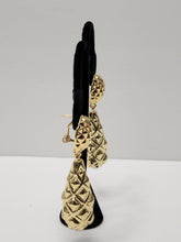 Load image into Gallery viewer, 18K ITALIAN GOLD PLATED CHUNKY DROP EARRINGS