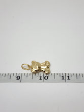 Load image into Gallery viewer, 18K ITALIAN GOLD PLATEDNCKLACE AND SMALL TEDDY BEAR PENDANT
