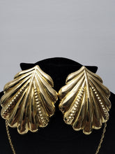 Load image into Gallery viewer, 18K BRAZILIAN GOLD PLATED EARRING, PENDANT & NECKLACE SET