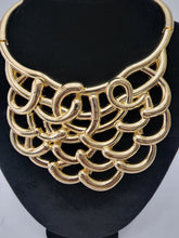 Load image into Gallery viewer, 18K GOLD PLATED EARRING, PENDANT & NECKLACE , PARTY SET