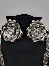 Load image into Gallery viewer, 18K BRAZILIAN WHITE GOLD PLATED PARTY SET