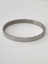 Load image into Gallery viewer, 18K ITALIAN WHITE GOLD PLATED BANGLE