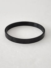 Load image into Gallery viewer, 18K ITALIAN BLACK GOLD PLATED + BANGLE