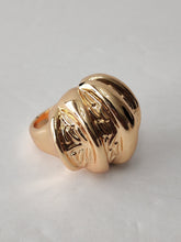 Load image into Gallery viewer, 18K ITALIAN ROSE GOLD PLATED BOLD RING