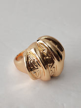 Load image into Gallery viewer, 18K ITALIAN ROSE GOLD PLATED BOLD RING