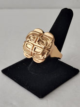 Load image into Gallery viewer, 18K ITALIAN ROSE GOLD PLATED BOLD RING