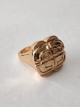 Load image into Gallery viewer, 18K ITALIAN ROSE GOLD PLATED BOLD RING