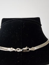 Load image into Gallery viewer, 18K ITALIAN WHITE GOLD PLATED SMOOTH NECKLACE