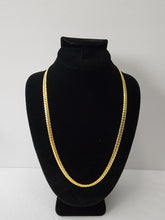 Load image into Gallery viewer, 18K ITALIAN GOLD PLATED HERRINGBONE NECKLACE