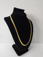 Load image into Gallery viewer, 18K ITALIAN GOLD PLATED HERRINGBONE NECKLACE