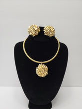 Load image into Gallery viewer, 18K GOLD PLATED EARRING, PENDANT & NECKLACE , PARTY SET