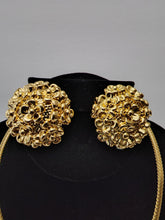 Load image into Gallery viewer, 18K GOLD PLATED EARRING, PENDANT & NECKLACE , PARTY SET