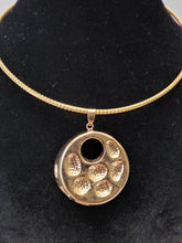 Load image into Gallery viewer, 18K BRAZILIAN GOLD PLATED NECKLACE, PENDANT, EARRING, SET