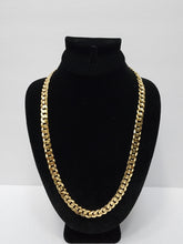 Load image into Gallery viewer, 18K ITALIAN GOLD PLATED THICK CUBAN NECKLACE