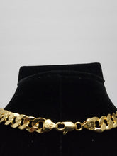 Load image into Gallery viewer, 18K ITALIAN GOLD PLATED THICK CUBAN NECKLACE