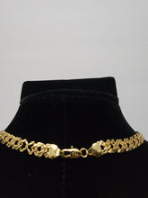 Load image into Gallery viewer, 18K ITALIAN GOLD PLATED THICK HERRINGBONE NECKLACE