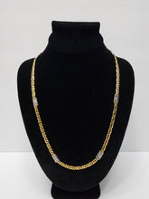 Load image into Gallery viewer, 18K ITALIAN GOLD PLATED 2 TONE NECKLACE