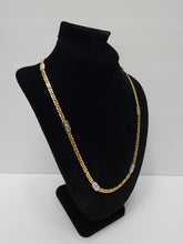 Load image into Gallery viewer, 18K ITALIAN GOLD PLATED 2 TONE NECKLACE