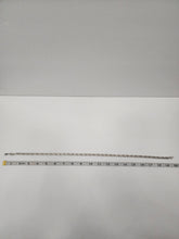 Load image into Gallery viewer, 18K ITALIAN WHITE GOLD PLATED BOLD CHUNKY FLAT WEAVE NECKLACE