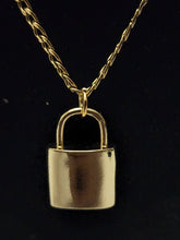 Load image into Gallery viewer, 18K ITALIAN GOLD PLATED 3 LAYERED HEART & KEY NECKLACE