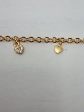 Load image into Gallery viewer, 18K ITALIAN GOLD PLATED BABY CHARM BRACELET